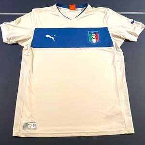 Authentic Italy Men’s National Team 2012-2013 Vintage Away Jersey Adult Large